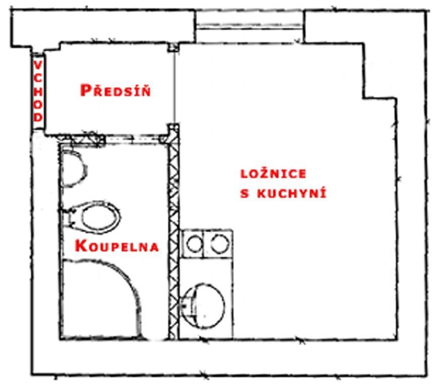 Penzion Apartman Janov Janov nad Nisou Kamer foto